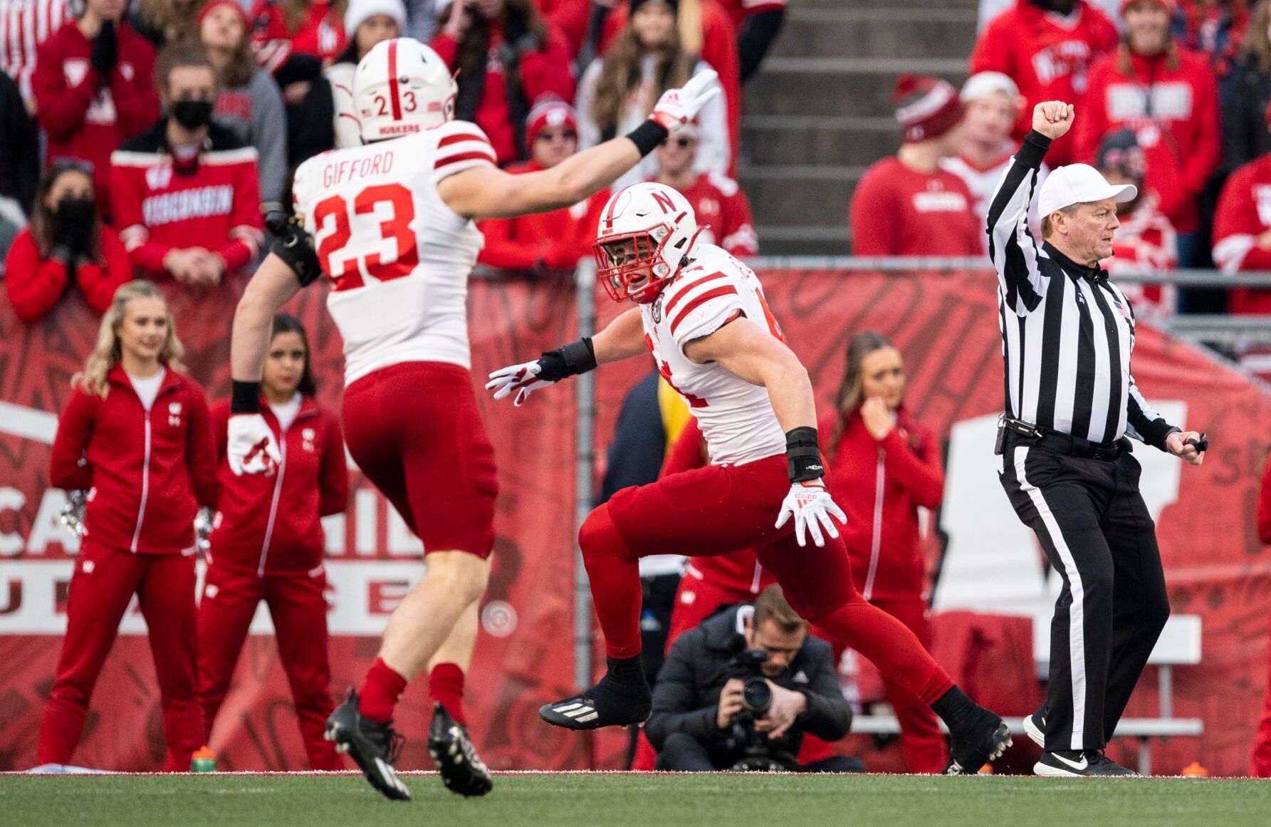 Nebraska vs. Wisconsin, 11.20